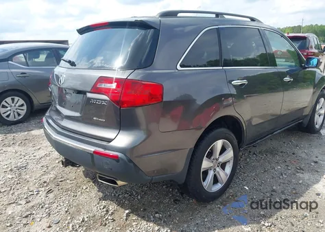 2011 Acura Mdx Technology Package from USA, damaged, VIN 2HNYD2H69BH520850